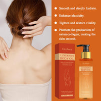 Magic Body Oil Firming 2 PCS Magic Luxury Body Oil, Moisturizing Firming Body Lotion for Smooth and Shiny Skin, Effectively Improves Fine Lines, Soft and Firm,for Women After Bathing, 100ml 3.38 Fl Oz