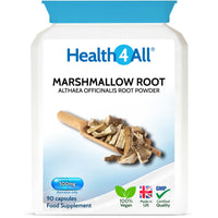 Health4All Marshmallow Root 500mg per Capsule, 90 Capsules, Digestive Health Support