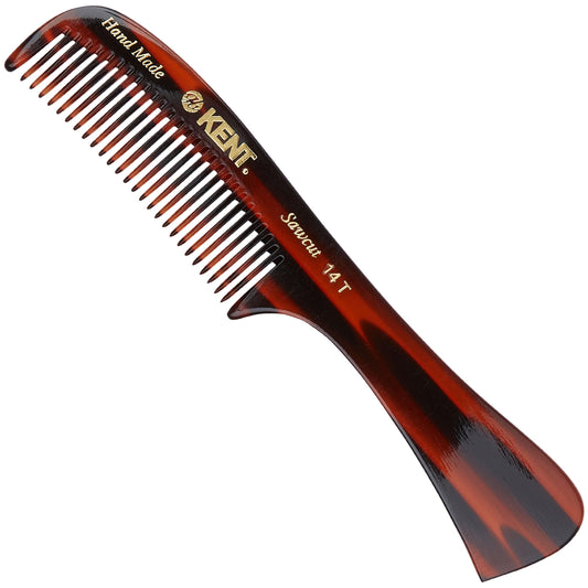KENT Kent Brushes Handmade Comb, A 14T Rake Hair Comb For Women, Suitable For Wet Or Dry Hair, Ideal For Detangling All Hair Types, 170mm Rake Hair Comb