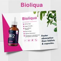 Balance ™ Vitamin B12 Liquid Drops - Vegan - High Strength 3000mcg - 2 Month Supply - 60 Servings - 18,000mcg per 60ml Dropper Bottle - Sublingual & Dual Action for Fast Absorption - Made in The UK by Balance