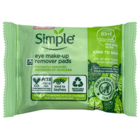 Simple Kind To Eyes Eye Make Up Remover Pads 30 Pieces