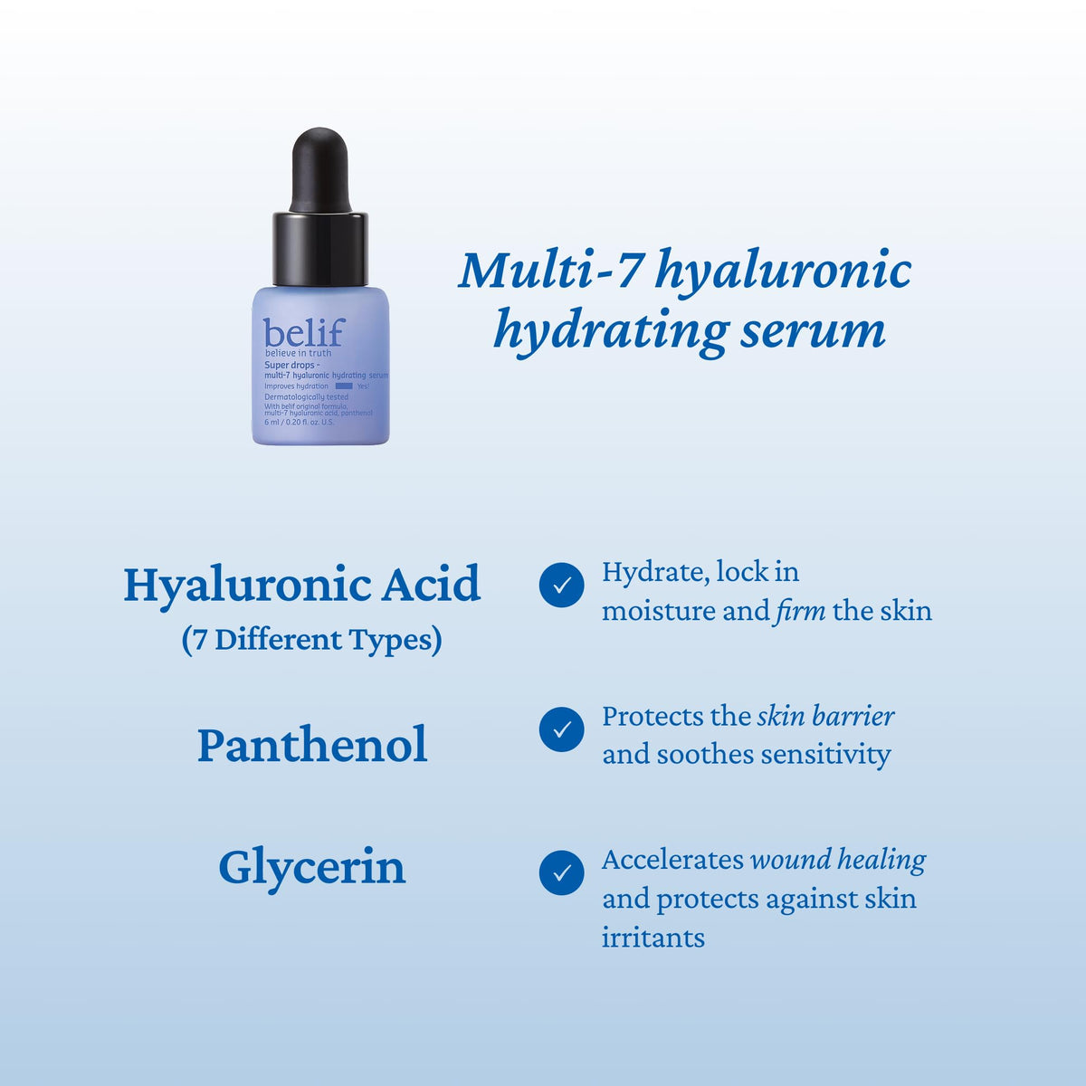 belif Super drops - discover glowing skin mini kit | Travel size, gift set, hyaluronic hydrating serum, peptide firming serum, vitamin C brightening serum, Korean skincare, Korean beauty (6ml x 3)
