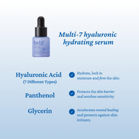 belif Super drops - discover glowing skin mini kit | Travel size, gift set, hyaluronic hydrating serum, peptide firming serum, vitamin C brightening serum, Korean skincare, Korean beauty (6ml x 3)