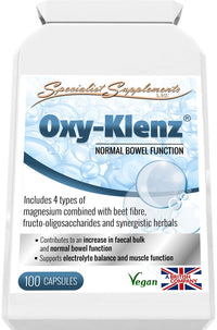 Specialist Supplements Oxy-Klenz Healthy Bowel Function 100 Capsules (Pack of 2)
