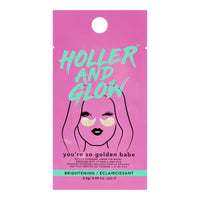 Holler & Glow Holler and Glow You're So Golden Babe, Glitter Hydrogel Under-Eye Masks