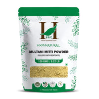 H&C HERBAL INGREDIENTS EXPERT H&C Fuller'S Earth Clay/Multani Mitti/Bentonite Clay- 100Gms | For Skin and Face Packs
