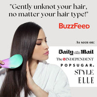 Detangle Hair Brush for Curly Hair, Straight, Dry & Wet Hair - Detangling Hair Brush for Thick Hair & Fine - Curly Hair Brush for Kids, Women, & Toddlers - Vegan Detangler Hair Brush by Lily England