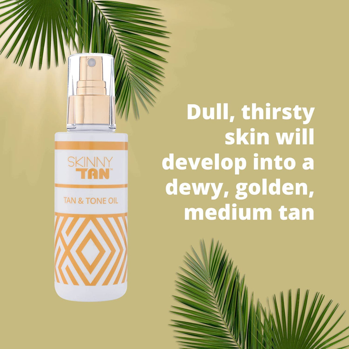 Skinny Tan Tan & Tone Oil, 145ml (Bottle style may vary)