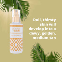 Skinny Tan Tan & Tone Oil, 145ml (Bottle style may vary)