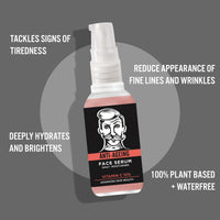 BARBER PRO Anti-aging Face Serum For Men 30 ml | Mens Face Cream | Face Moisturiser & Antioxidant | Mens Skincare