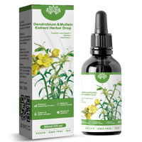 South Moon Clearbreath Dendrobium & Mullein Extract, Powerful Lung Support & Cleanse & Respiratory, Herbal Body Care Essence, Clear Breath Dendrobium Mullein