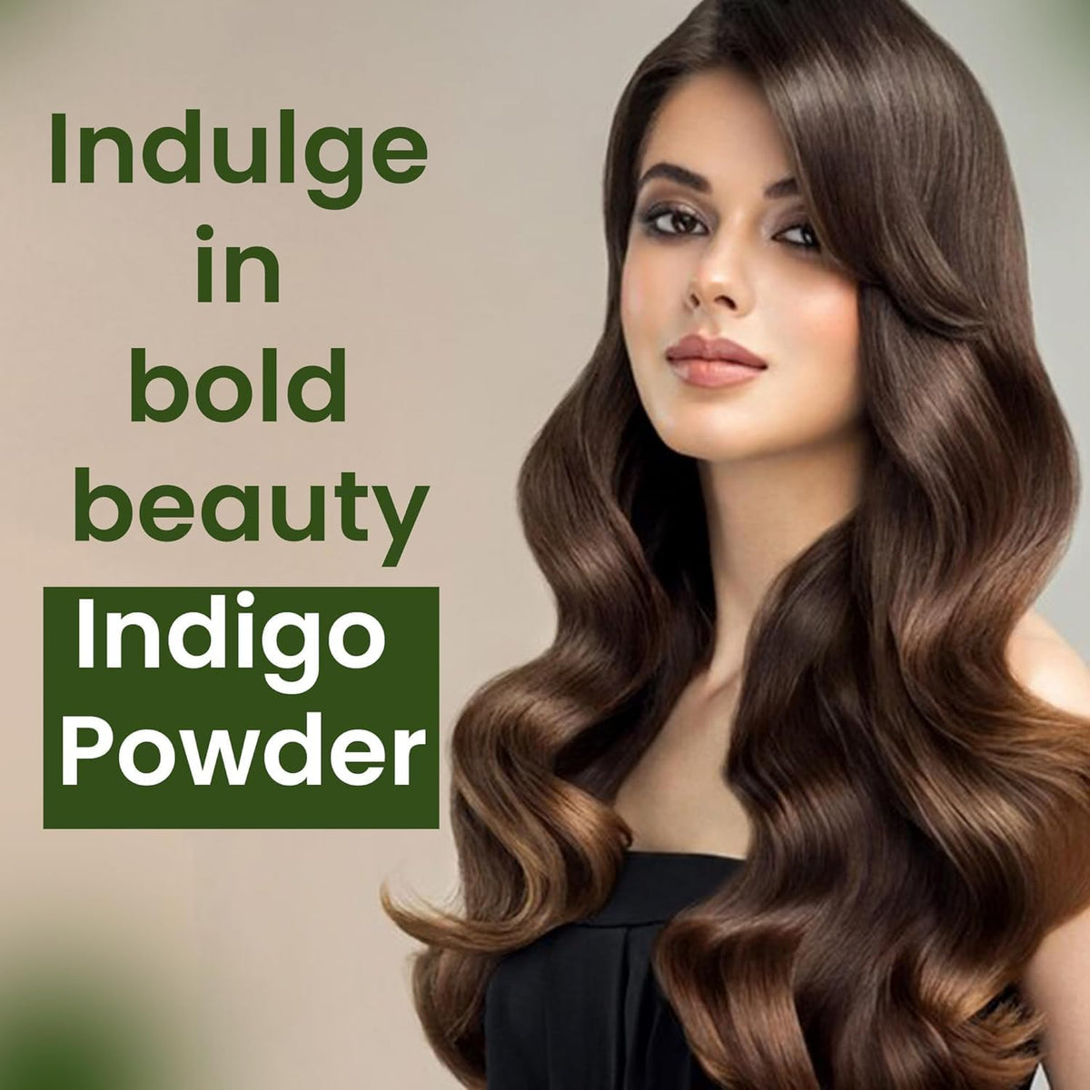 Herbal Magic's Organic Indigo Powder for Hair, USDA, Herbal Hair Dye, Natural Hair Mask/Color - Free from Fillers & Preservatives-100g