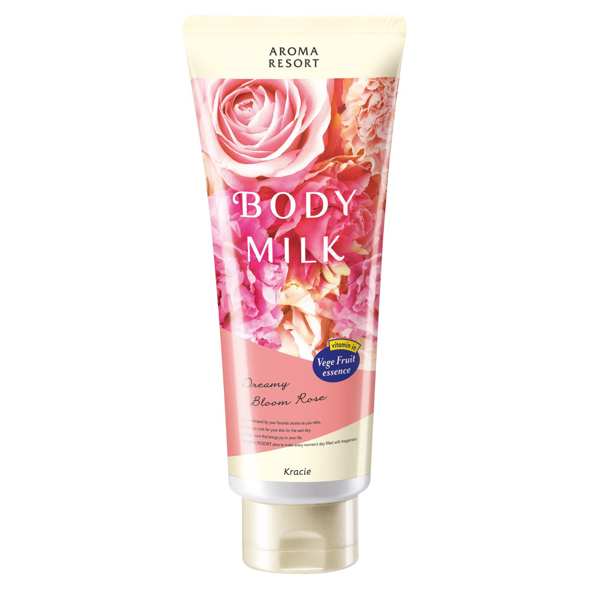 アロマリゾート Aroma Resort Body Milk Dreamy Bloom Rose 200g
