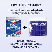 SCI-MX Creatine Monohydrate Powder • 250g • 100% Ultra Pure Micro-Instantised Creatine • Easy to Dissolve & Unflavoured • Supplement for Strength, Power & Performance • Vegan • for Men & Women