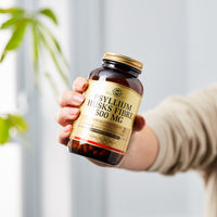 Solgar Psyllium Husks Fibre 500 mg Vegetable Capsules - Pack of 200 - High in Soluble Fibre - Vegan