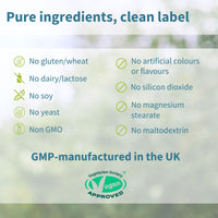 Igennus High Strength Magnesium Glycinate 1300mg, Buffered & Chelated, 380mg Elemental Magnesium, Clean Label, Vegan, 180 Capsules, 90 Servings