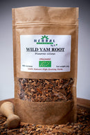 Wild Yam Root Dried Herb 50g - Dioscorea villosa Menopause Support Liver Gallbladder- Herbal Remedies by J.