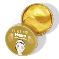 Swiss Beauty Hydra Anti Wrinkle Eye Serum Patch| Treats Dark Circles, Fine Lines And Wrinkles | Enriched With Collagen And Aloe Vera Extract | Shade -Gold, 60 Pcs by Glowrity