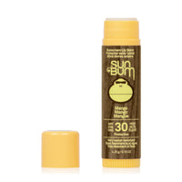 SUN BUM Sun Bum SPF 30 Mango Sunscreen Lip Balm, Vegan and Cruelty Free Broad Spectrum UVA/UVB Lip Care, Made with Aloe and Vitamin E for Moisturised Lips, 4.25g