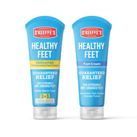 O'Keeffe's Healthy Feet 80ml & Healthy Feet Exfoliating 80ml (Twin Pack)