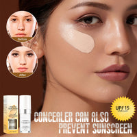 Allony Colour Changing Mature Skin Foundation, Skin Temperature Changing Liquid Foundation, Colour Changing Foundation for Mature Skin, Hydrating, Long Lasting Waterproof Make up Foundations