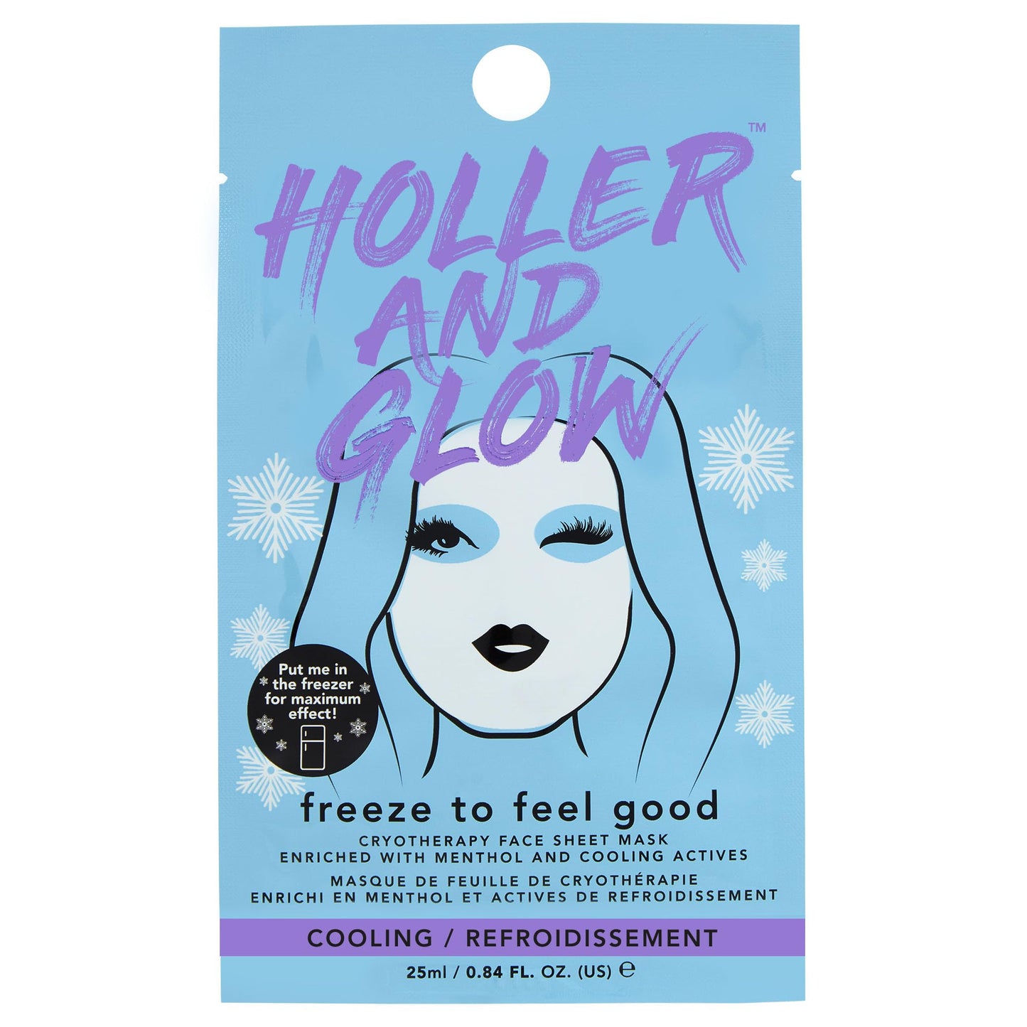 Holler & Glow Holler and Glow Freeze To Feel Good, Cryotherapy Face Mask