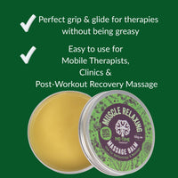 Me-Time Therapies Muscle Relaxing Massage Balm 100 Grams – Professional Muscle Relief Wax for Massage Therapy, Sports Massage, Reflexology and Physiotherapy | Me Time Therapies