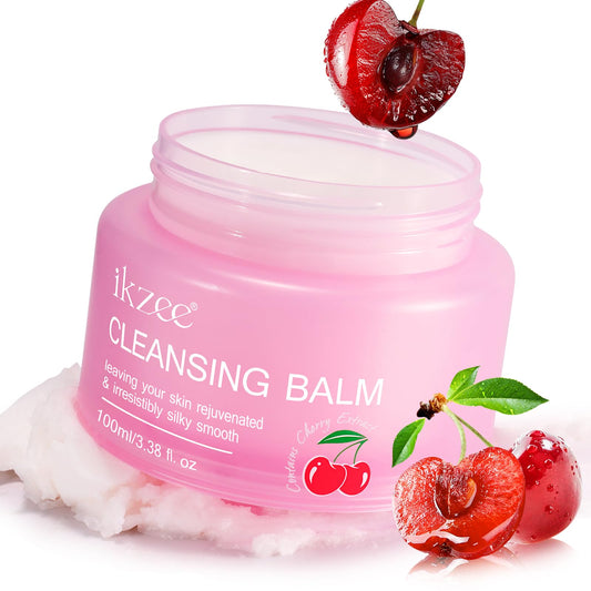 Generic Cleansing Balm Makeup Remover - Hydrating Smooth Skin Gentle Deep Cleaning Containing Natural Nourishing Ingredients Travel-friendly Makeup Remover Balm for All Skin Types