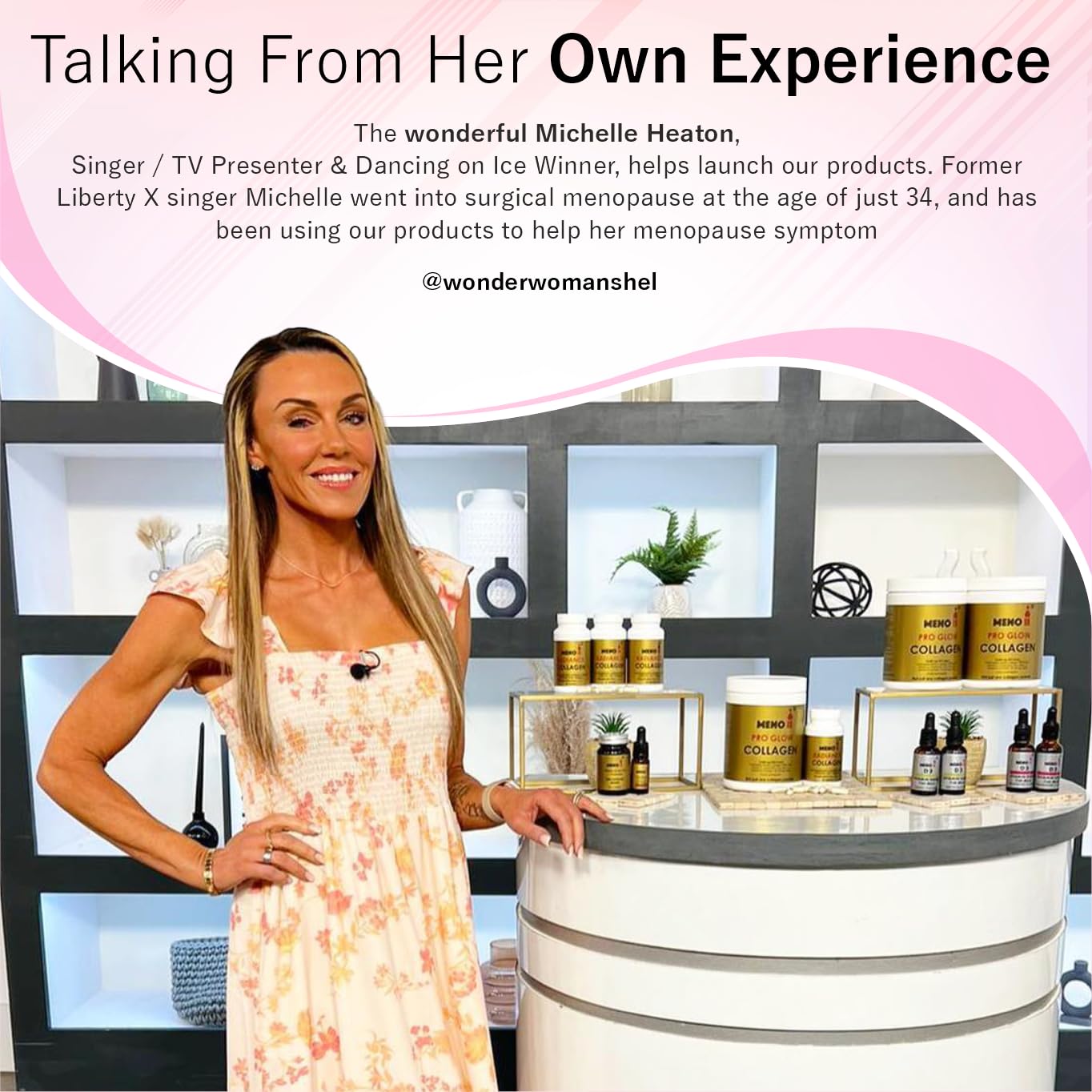 Meno II PRO Glow Marine Collagen Powder 10,000mg - High-Potency Supplements for Women Skin Hydration - Unflavoured Collagen Supplement with Hyaluronic Acid, Vitamin C & B Complex - 300g