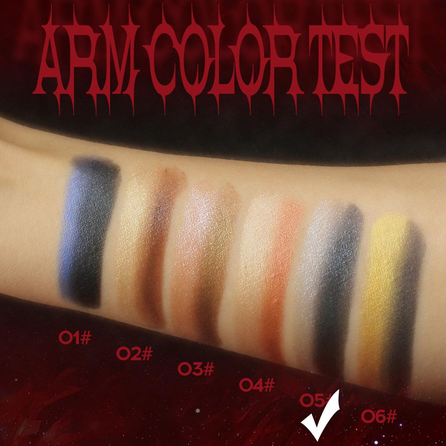 QUIWEN Black Eyeshadow Stick, 2 Colours Black Silver Shimmer Cream Eyeshadow Stick, Black & Silver Shimmer Eyeshadow Lipstick 2 IN 1, Long Lasting Highly Pigmented Shimmer Black Lipstick Eyeshadow Pencil