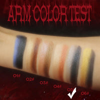 QUIWEN Black Eyeshadow Stick, 2 Colours Black Silver Shimmer Cream Eyeshadow Stick, Black & Silver Shimmer Eyeshadow Lipstick 2 IN 1, Long Lasting Highly Pigmented Shimmer Black Lipstick Eyeshadow Pencil