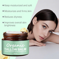 Xinyig Organic Beef Tallow Moisturizer for Skin,Beef Tallow with Frankincense Oil & Castor Oil,Beef Tallow Skin Care,Beef Tallow Honey Balm,Beef Tallow Balm Face Moisturizer,Nourishing and Hydrating