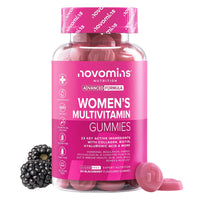 novomins Multivitamin Gummies for Women | Collagen, 2 Million CFU | Novomins