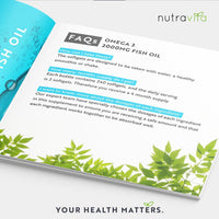 Omega 3 2000mg with 660mg EPA & 440mg DHA per Serving (2 Packs of 240) - 480 Softgel Capsules of Sustainably Sourced Pure Omega 3 Fish Oil - Made in The UK by Nutravita