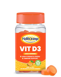 Haliborange Adult Vitamin D3-45 Orange Gummies