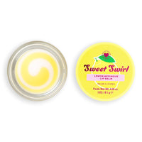 Revolution Beauty London I Heart Revolution Sweet Swirl Lip Balm, Deeply Hydrated Lips Overnight With Sweet Scent, Vegan & Cruelty-Free, Lemon Meringue