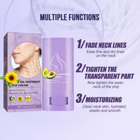2Pcs Samuwak Neck Care Stick,Firming & Lifting Neck Cream, Oil-Nourishing Neck Care Cream, Neck Firming Stick for Sagging Skin, Neck Tightening Moisturizer Skin Care