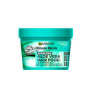 Garnier Fructis Aloe Vera+ Hair food - 100h Moisture Multi-UseMask, For Dry Hair & Scalp - Aloe Vera + Vitamins C, E, F - Cruelty Free International & Vegan - 400ml