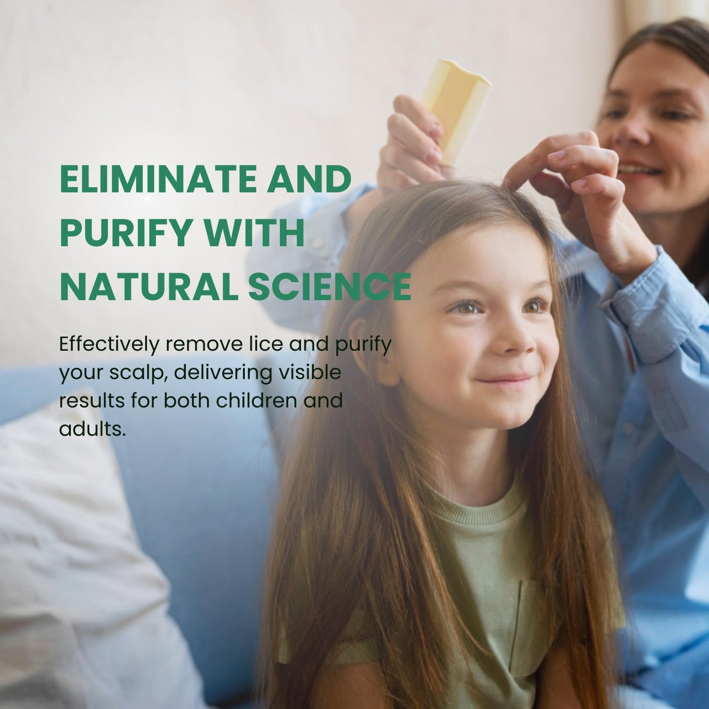 Puradoro Lice Control & Healthy Roots Shampoo – Natural Defence Against Head Lice, Nits & Eggs for Kids & Adults with Neem, Tea Tree & Lavender, Gentle on Scalp, Infused with Coconut Oil