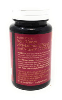 Natures Own Food State Iron Molybdnm 50 Tablets