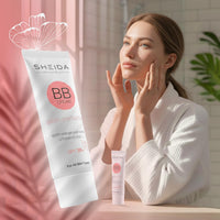Sheida SHEIDA BB Creme, Tinted Day Cream with SPF 30+, 24h Moisture and Skin Optimiser for an Even Complexion, Enriched with Vitamin E & C. Multifunctional Care with Sun Protection (Extra Light, One Size)