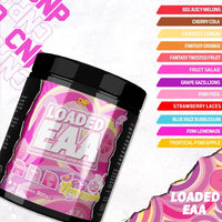 CNP Professional Loaded EAAs, Essential Amino Acids, BCAAs, Muscle Repair & Recovery Powder, 300g / 100g and 30/10 Servings, 12 Delicious Flavours (Pink Lemonade, 300g)