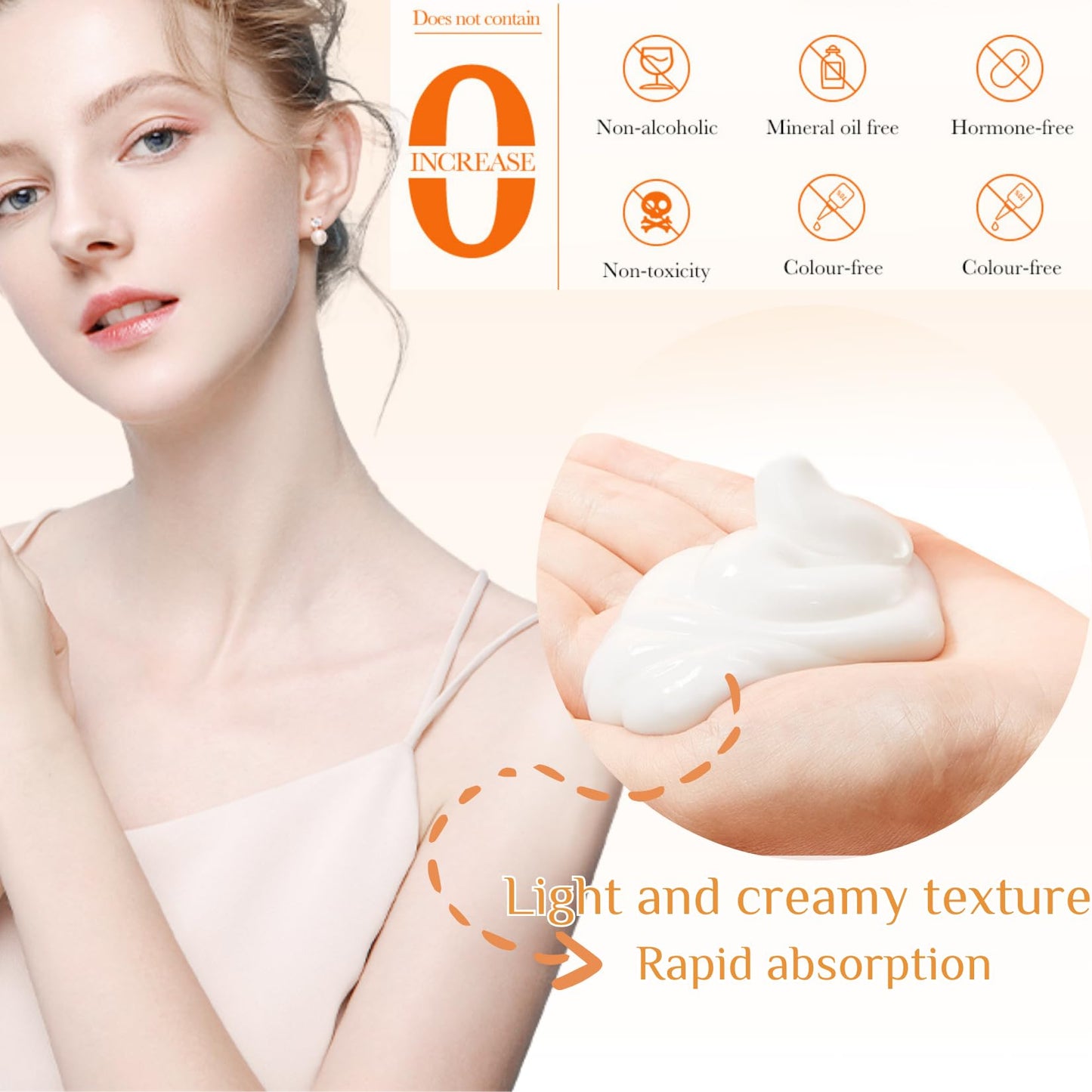 Turmeric & Vitamin C Body Lotion - Multi-Purpose Body Lotion - Turmeric,Vitamin C with Retinol Cream - Large-Capacity Body Moisturizer for Dry Skin - Remove Dark Spots,Smooth,Bright Skin 300ml