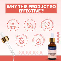 SWOSH 1% Hyaluronic Acid Serum 30 ML Lightweight & Hydrating Serum For Intense Hydration(Normal To Dry SKIN) With Glycerine and Aloe Vera For Skin Illumination