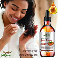Hydra Naturals 100% Pure Sweet Almond Oil 120ml, Cold Pressed & Natural, for Hair, Skin, Face & Nails, Moisturising, Anti-Ageing, Fast Absorbing, Carrier Oil for Massage & Aromatherapy, UK Made