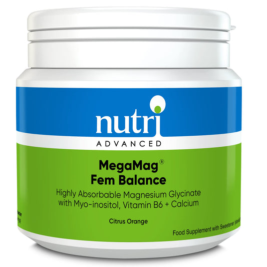 Nutri Advanced - MegaMag Fem Balance Magnesium Powder Orange - 30 Servings