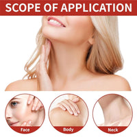 Haiyox Face And Neck Cream Stick,Neck Cream,Neck Firming Cream With 15% Hyaluronic Acid,Tighten And Lift Neck Cream,Day & Night Neck Facial Care Stick,Anti Wrinkle Face Cream For Mature Skin,Fade Neck Lines