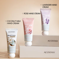 OKADY O'KADY Travel-Sized Hand Cream Gift Set, 3 Pack Moisturizing Formula with Shea Butter & Vitamin E, Lightweight Non-Greasy Fast Absorption, for Women & Men, Valentines Day Gifts