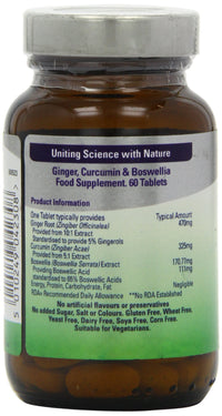 FSC Ginger Curcumin and Boswellia - Pack of 60 Tablets