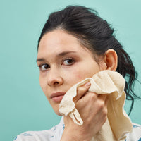 Pai Skincare London | Organic Muslin Face Cloths for Gentle Cleansing and Exfoliation, Reusable Skin Cleansing Wipe for Sensitive Skin. Twin Flyer Extra Gentle, Pack of 3
